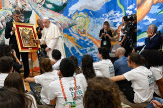 11-Viagem Apostólica a Portugal: Encontro com os jovens das Scholas Occurrentes 