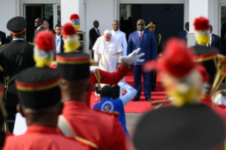 8-Viagem Apostólica à República Democrática do Congo: Encontro com as Autoridades, a Sociedade Civil e o Corpo Diplomático