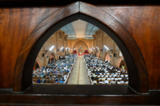 9-Apostolic Journey to the Democratic Republic of Congo: Prayer Meeting with Priests, Deacons, Consecrated Persons and Seminarians  