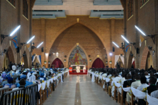20-Voyage apostolique en République démocratique du Congo : Rencontre de prière avec les prêtres, les diacres, les personnes consacrées et les séminaristes