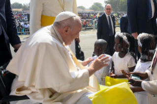 4-Apostolic Journey to South Sudan: Meeting with Bishops, Priests, Deacons, Consecrated Persons and Seminarians