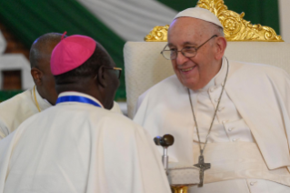 2-Apostolic Journey to South Sudan: Meeting with Bishops, Priests, Deacons, Consecrated Persons and Seminarians