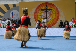 8-Viaggio Apostolico nella Repubblica Democratica del Congo: Incontro con i giovani e con i catechisti 