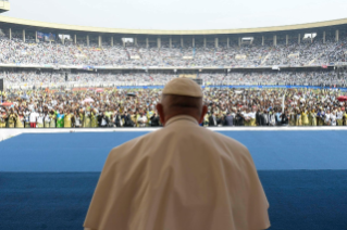 11-Apostolic Journey to the Democratic Republic of Congo: Meeting with Young People and Catechists