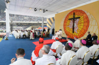 14-Viaje apostólico a la República Democrática del Congo: Encuentro con los jóvenes y los catequistas