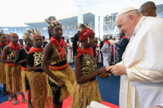 20-Viaggio Apostolico nella Repubblica Democratica del Congo: Incontro con i giovani e con i catechisti 