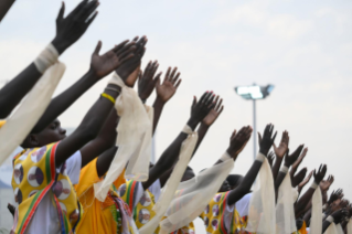 14-Voyage apostolique au Soudan du Sud : Messe 
