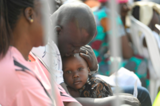 18-Voyage apostolique au Soudan du Sud : Messe 