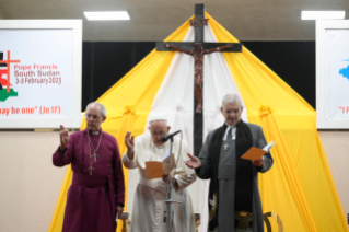 16-Viaje apostólico a Sudán del Sur: Oración ecuménica