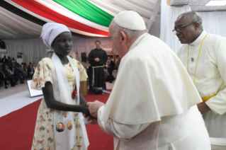 13-Apostolic Journey to South Sudan: Meeting with internally displaced Persons