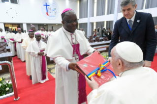 9-Apostolic Journey to the Democratic Republic of Congo: Meeting with Bishops  
