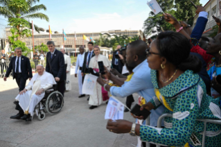 14-Apostolic Journey to the Democratic Republic of Congo: Meeting with Bishops  