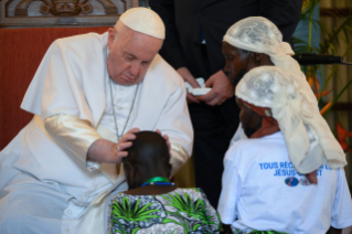 3-Viagem Apostólica à República Democrática do Congo: Encontro com as vítimas do leste do país