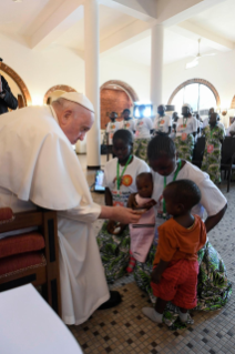 5-Apostolic Journey to the Democratic Republic of Congo: Meeting with Victims from the Eastern Part of the Country  