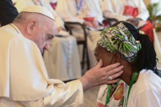 8-Apostolic Journey to the Democratic Republic of Congo: Meeting with Victims from the Eastern Part of the Country  