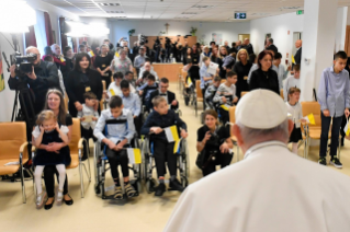 2-Apostolic Journey to Hungary: Visit to the Children of the “Blessed László Batthyány-Strattmann” Institute