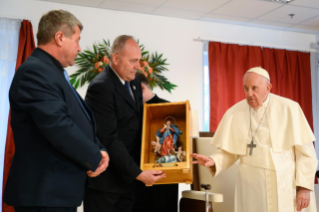 9-Apostolic Journey to Hungary: Visit to the Children of the “Blessed László Batthyány-Strattmann” Institute