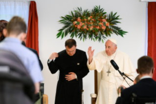 15-Viagem Apostólica à Hungria: Visita às crianças do Instituto “Beato László Batthyány-Strattmann”