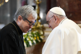 14-Viagem Apostólica à Hungria: Encontro com os Bispos, os Sacerdotes, os Diáconos, os Consagrados, as Consagradas, os Seminaristas e os Agentes da Pastoral 