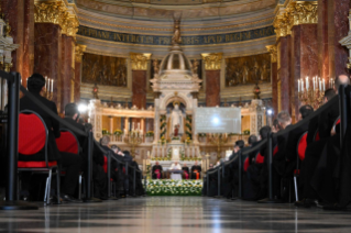 21-Viagem Apostólica à Hungria: Encontro com os Bispos, os Sacerdotes, os Diáconos, os Consagrados, as Consagradas, os Seminaristas e os Agentes da Pastoral 