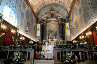 6-Viagem Apostólica a Ajácio: Oração do Ângelus com os Bispos, Sacerdotes, Diáconos, Consagrados e Consagradas e Seminaristas