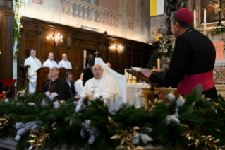 7-Viagem Apostólica a Ajácio: Oração do Ângelus com os Bispos, Sacerdotes, Diáconos, Consagrados e Consagradas e Seminaristas
