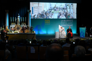 3-Apostolic Journey to Ajaccio: Closing Session of the “La Religiosité Populaire en Méditerranée” Congress