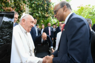 11-Viaggio Apostolico a Singapore: Incontro con le Autorità, con la Società Civile e con il Corpo Diplomatico  