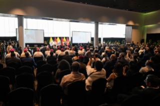16-Viaje apostólico a Papúa Nueva Guinea: Encuentro con las autoridades, la sociedad civil y el cuerpo diplomático 