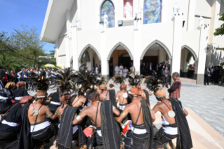 7-Viaggio Apostolico a Timor Leste: Incontro con i Vescovi, i Sacerdoti, i Diaconi, i Consacrati, le Consacrate, i Seminaristi e i Catechisti  