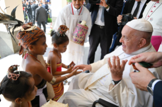 5-Viaggio Apostolico a Timor Leste: Incontro con i Vescovi, i Sacerdoti, i Diaconi, i Consacrati, le Consacrate, i Seminaristi e i Catechisti  