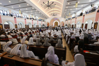 20-Viaggio Apostolico a Timor Leste: Incontro con i Vescovi, i Sacerdoti, i Diaconi, i Consacrati, le Consacrate, i Seminaristi e i Catechisti  