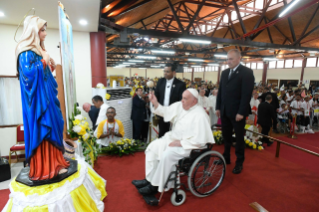 1-Viaje apostólico a Timor Oriental: Encuentro con los jóvenes  