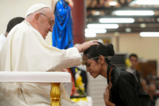 10-Viaje apostólico a Timor Oriental: Encuentro con los jóvenes  