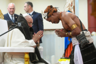 13-Viaje apostólico a Timor Oriental: Encuentro con los jóvenes  