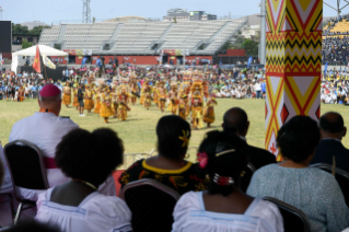 4-Viaggio Apostolico in Papua Nuova Guinea: Incontro con i Giovani 