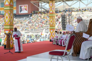 6-Viaggio Apostolico in Papua Nuova Guinea: Incontro con i Giovani 