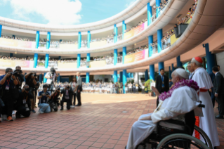 1-Viaje apostólico a Singapur: Encuentro interreligioso con los jóvenes  