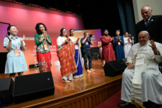 21-Viaje apostólico a Singapur: Encuentro interreligioso con los jóvenes  