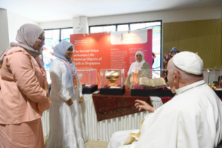 23-Viaje apostólico a Singapur: Encuentro interreligioso con los jóvenes  