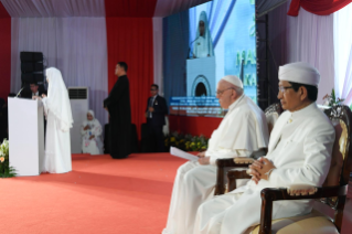 9-Viaje apostólico a Indonesia: Encuentro interreligioso 