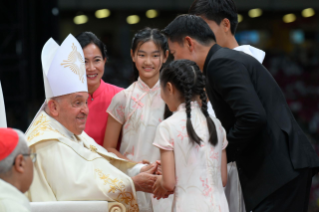 18-Viaje apostólico a Singapur: Santa Misa  