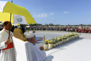 8-Viaje apostólico a Timor Oriental: Santa Misa  