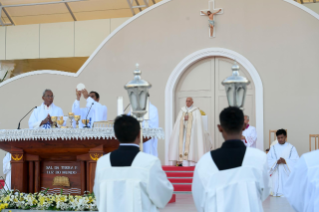 30-Viaje apostólico a Timor Oriental: Santa Misa  