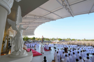 35-Viaje apostólico a Timor Oriental: Santa Misa  