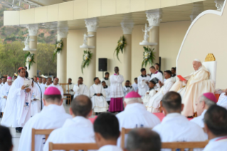 34-Viaje apostólico a Timor Oriental: Santa Misa  