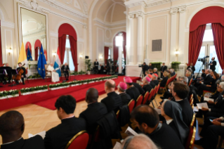 3-Voyage apostolique au Luxembourg : Rencontre avec les autorités, la société civile et le corps diplomatique
