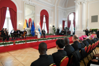 6-Voyage apostolique au Luxembourg : Rencontre avec les autorités, la société civile et le corps diplomatique