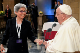 11-Voyage apostolique au Luxembourg : Rencontre avec la communauté catholique