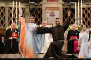 17-Voyage apostolique au Luxembourg : Rencontre avec la communauté catholique